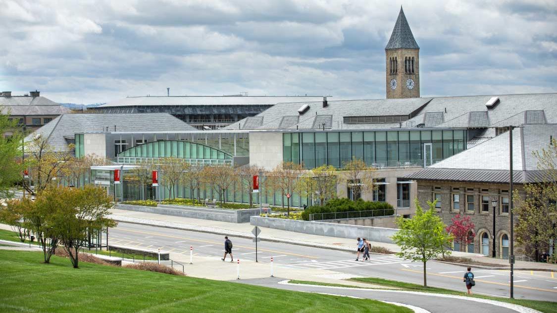 Klarman Hall in spring