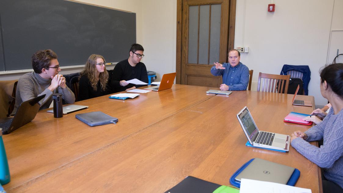 Jonathan Monroe Teaching a class